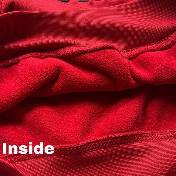 NC State University College Hoodie Sweat Shirt Fleece Lined Youth 12-14 M Red - Picture 8 of 13